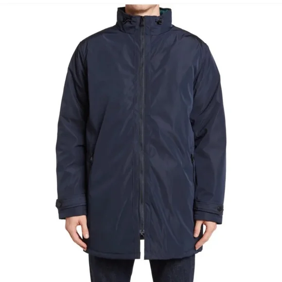 Perry Ellis Men's Portfolio Modern Coat Jacket Navy XL MSRP $220 NWT W-475 - Picture 2 of 8